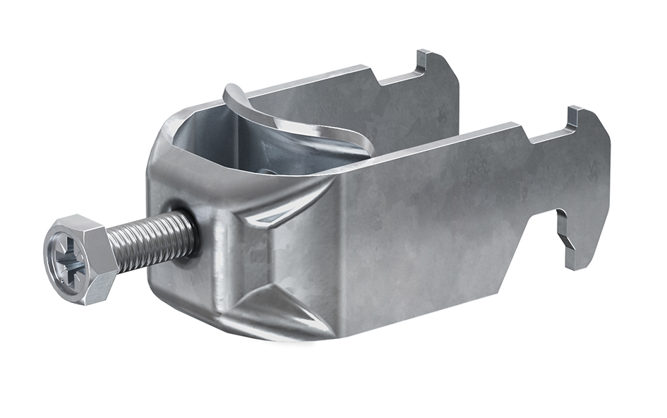 Bügelschelle, 1-fach, mit Funktionserhalt