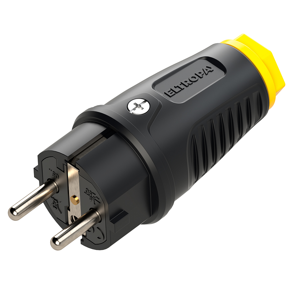 Schutzkontaktstecker IP54